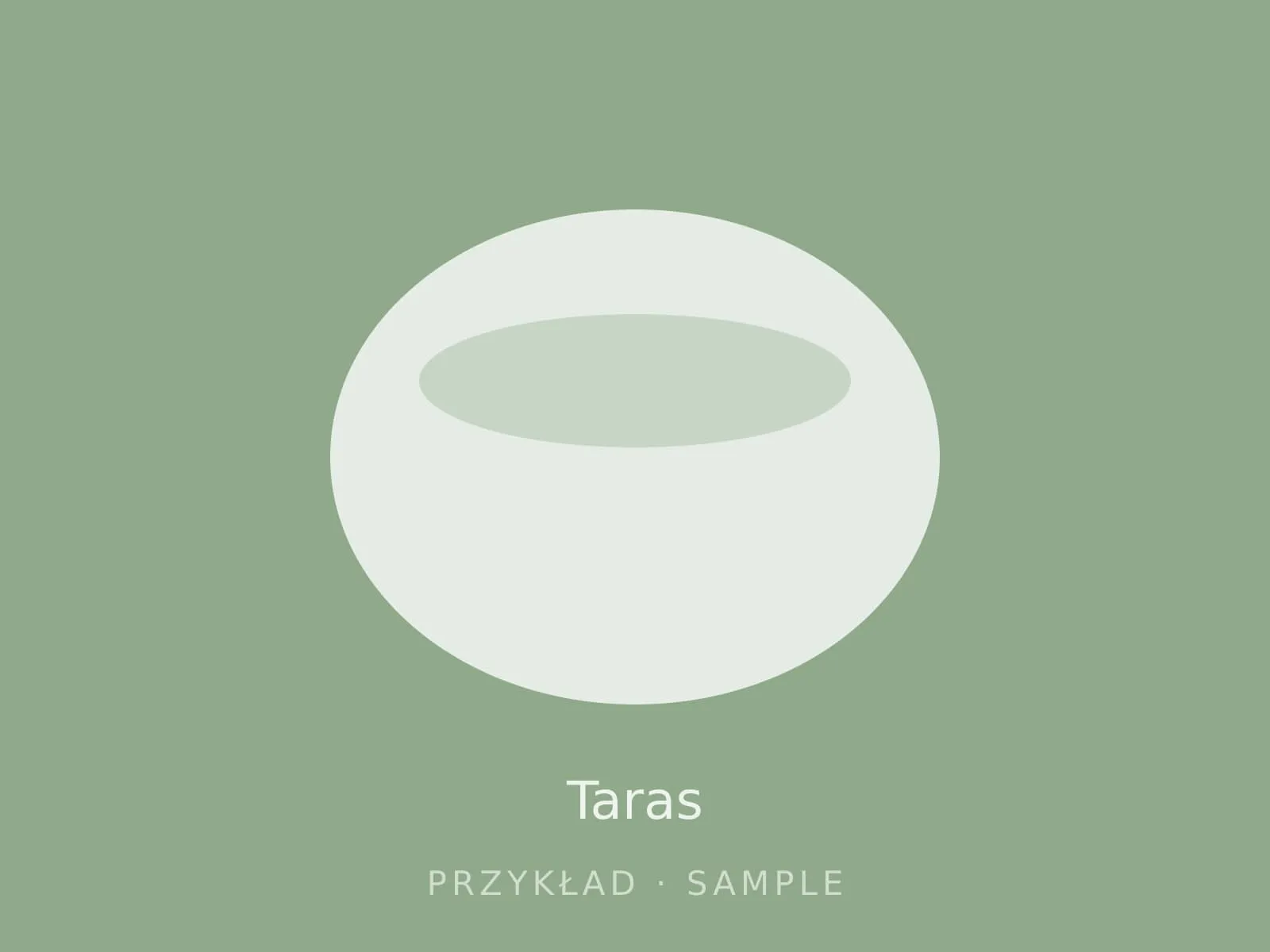 Drewniany taras otoczony nasadzeniami